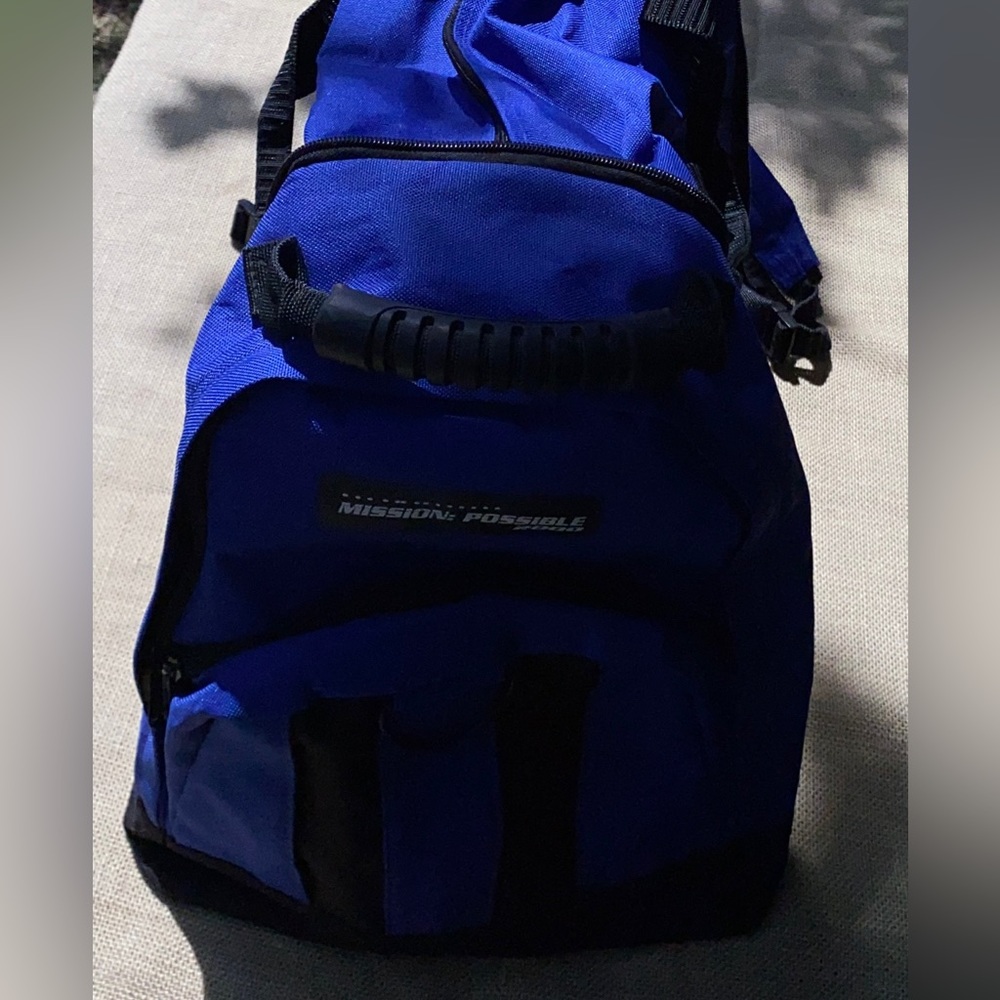 Hazel Mission Possible 2000 Backpack/Luggage Blue… - image 8
